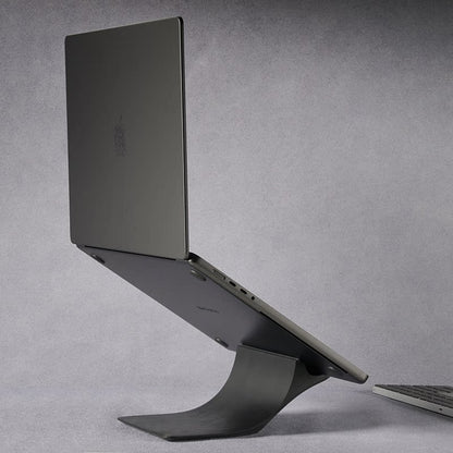 Solid Wood Laptop Stand Ergonomic Riser