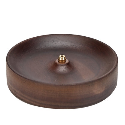 Solid wood line incense insert