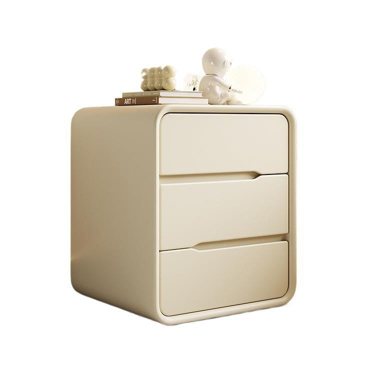 Solid Wood Nightstand, No Assembly Required