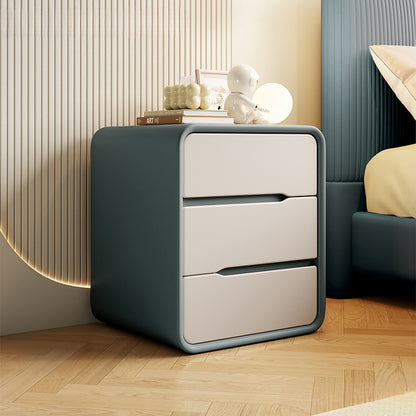 Solid Wood Nightstand, No Assembly Required
