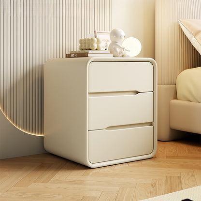 Solid Wood Nightstand, No Assembly Required