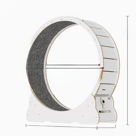 Solid Wood Silent Cat Treadmill Exercise Wheel