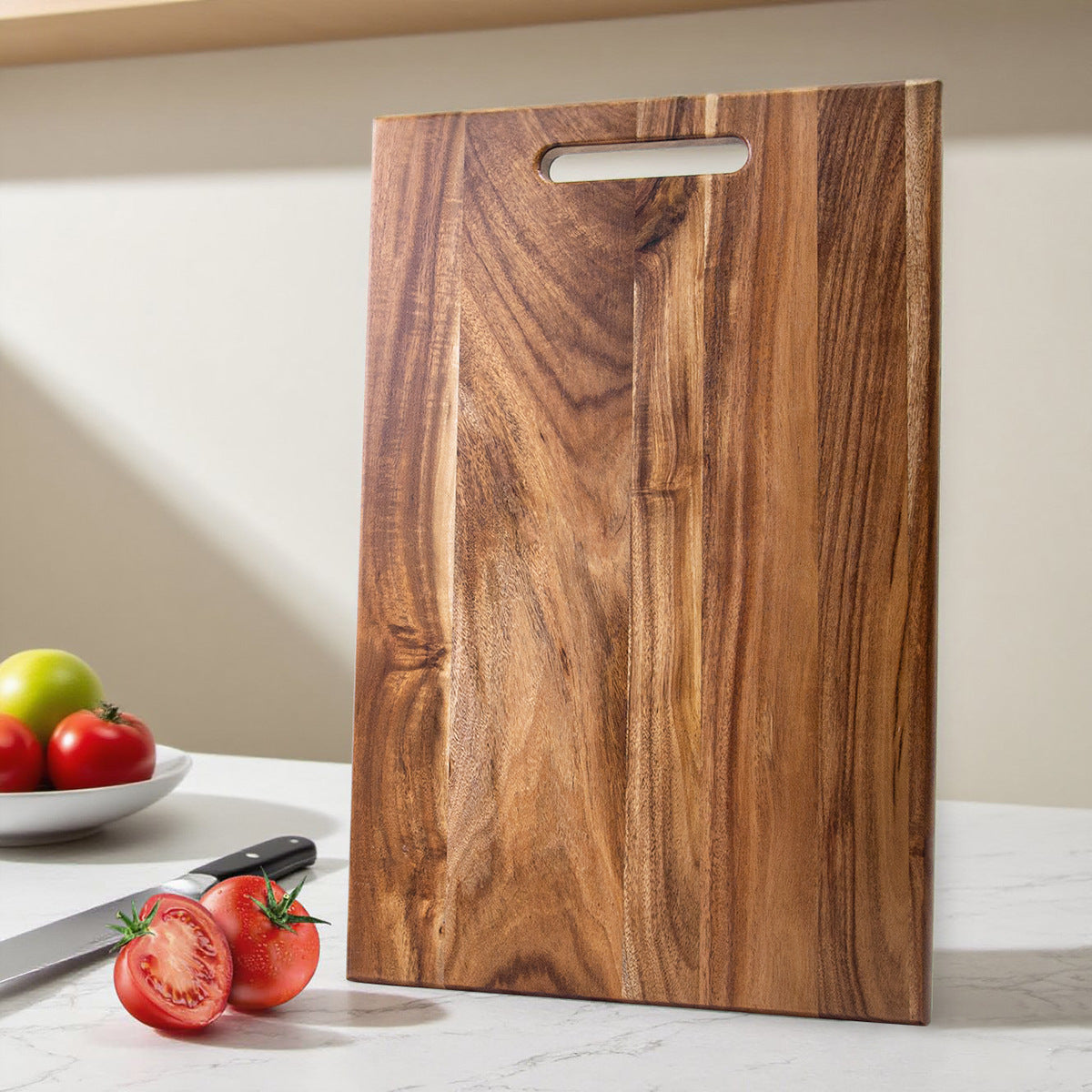 Solid wood simple thickened cutting board