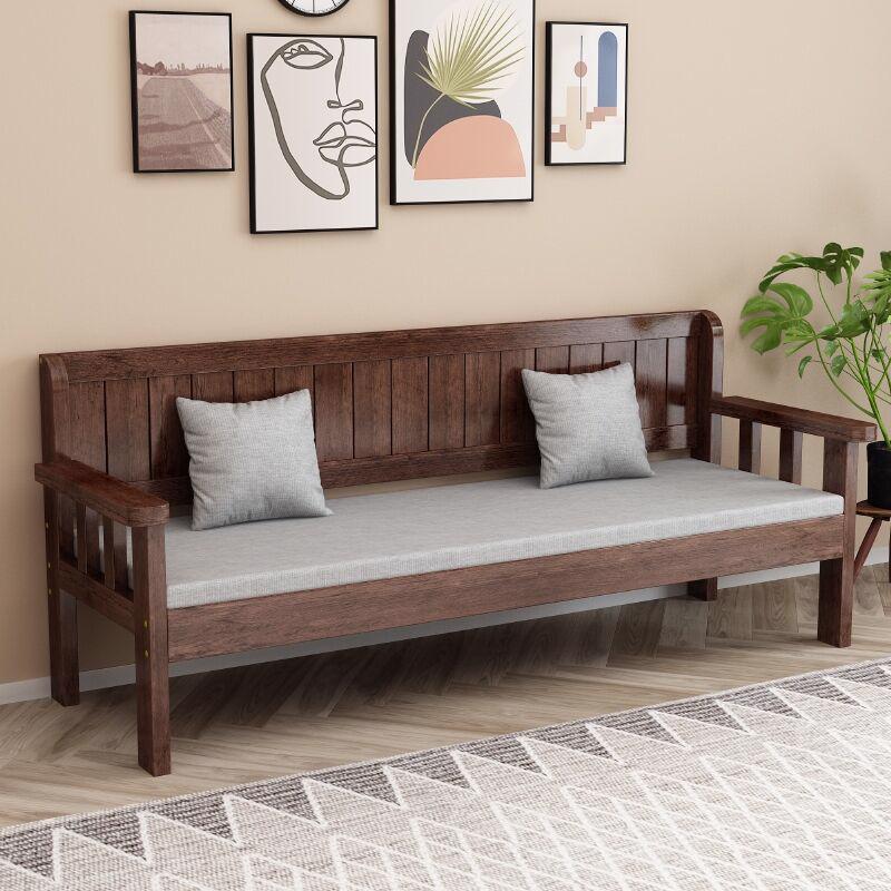 Solid Wood Sofa Bench