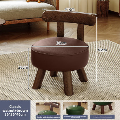 Solid Wood Stool