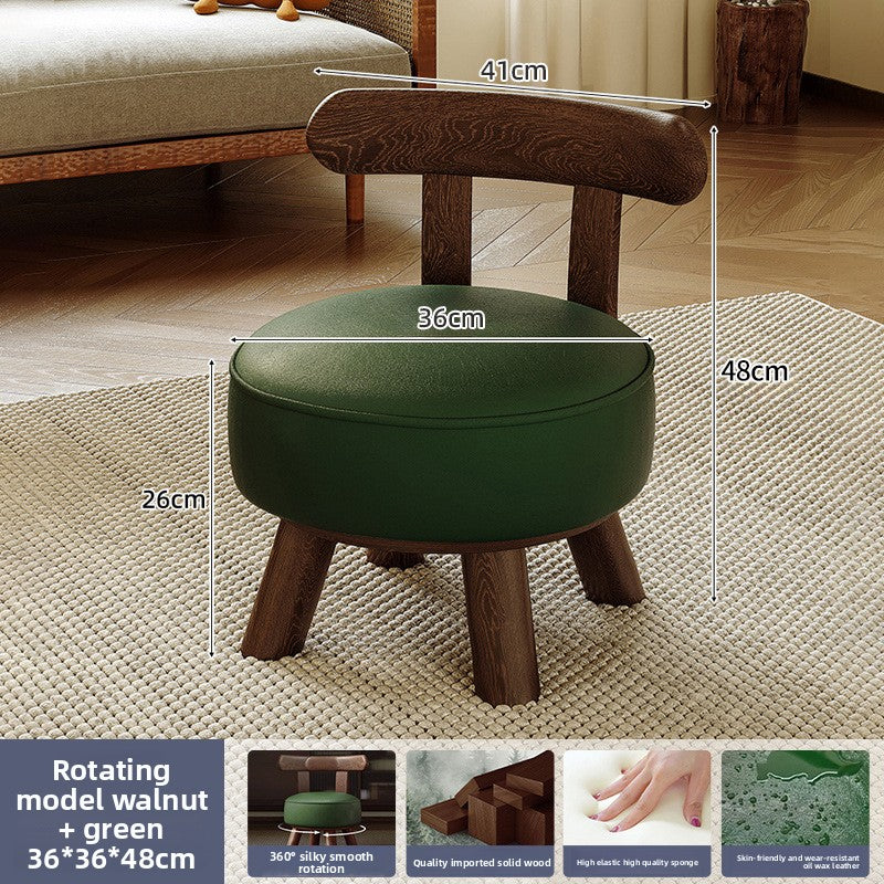 Solid Wood Stool