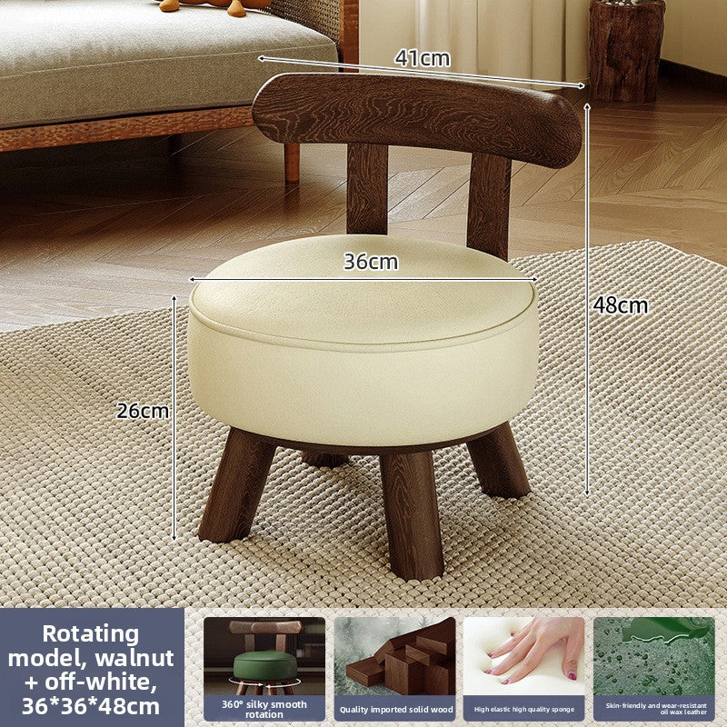 Solid Wood Stool