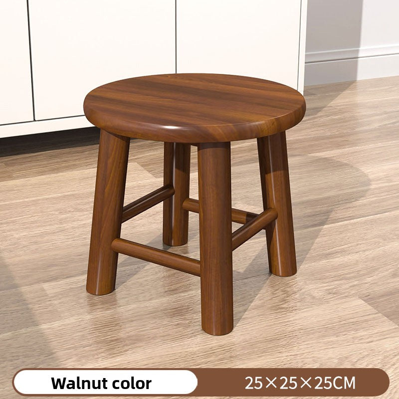 Solid Wood Stool Household Low Stool