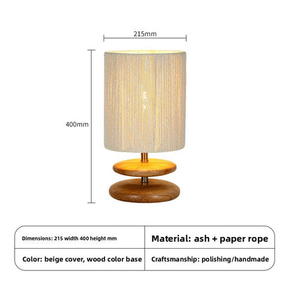 Solid Wood Table Lamp