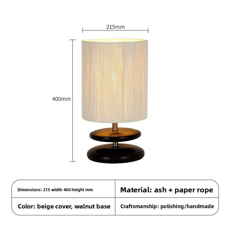 Solid Wood Table Lamp