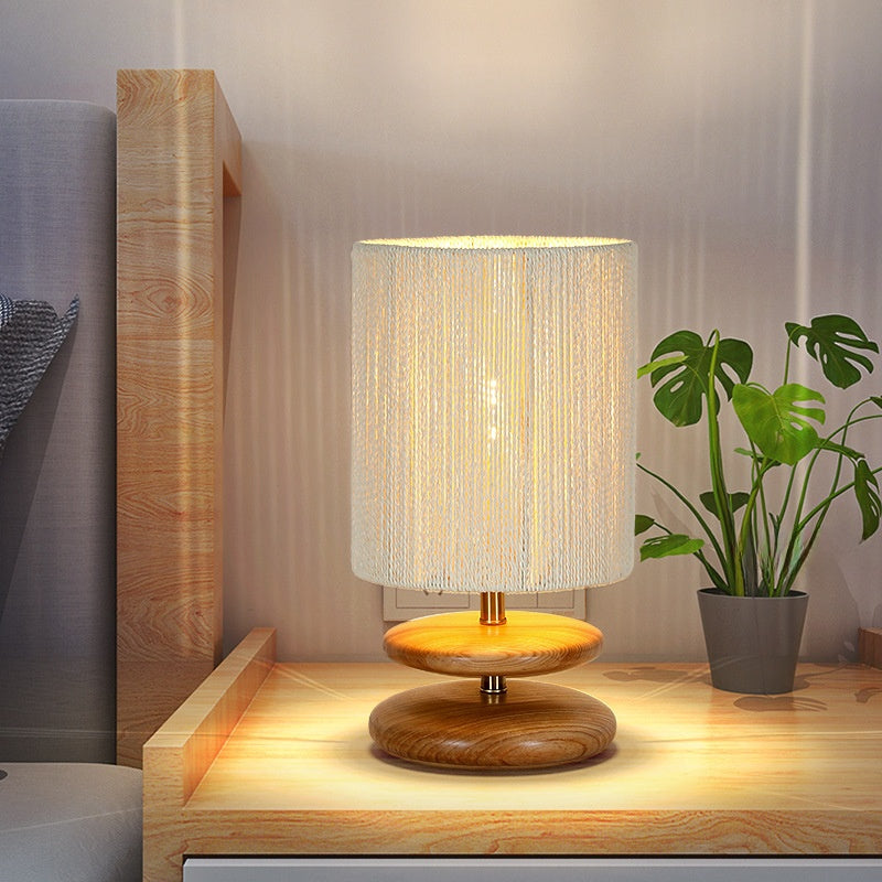 Solid Wood Table Lamp