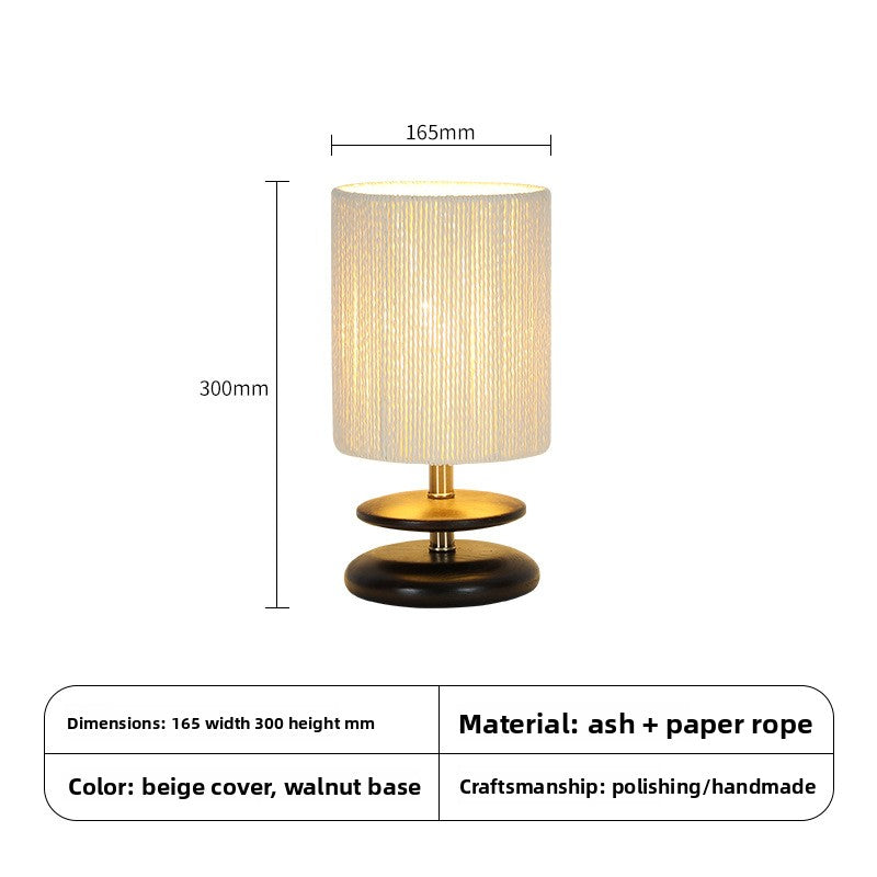 Solid Wood Table Lamp