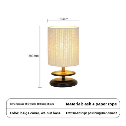 Solid Wood Table Lamp
