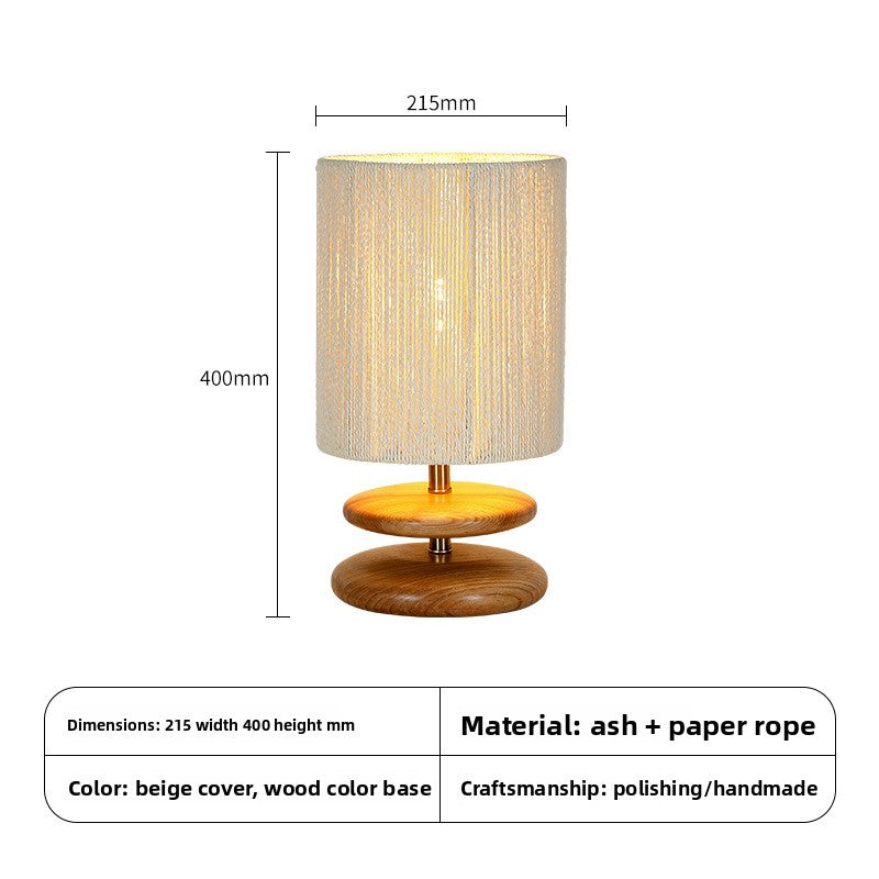 Solid Wood Table Lamp