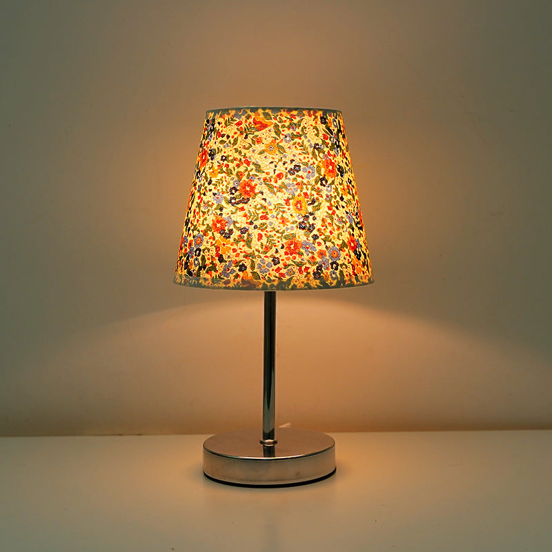 Solid Wood USB Table Lamp with Dimmable LED