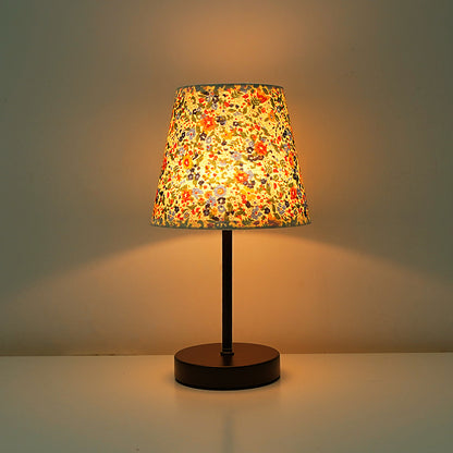 Solid Wood USB Table Lamp with Dimmable LED