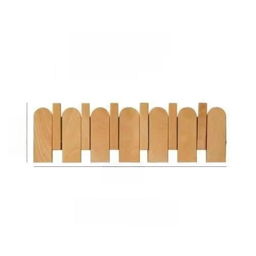Solid Wood Wall Hook with Piano Key Design