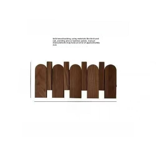 Solid Wood Wall Hook with Piano Key Design