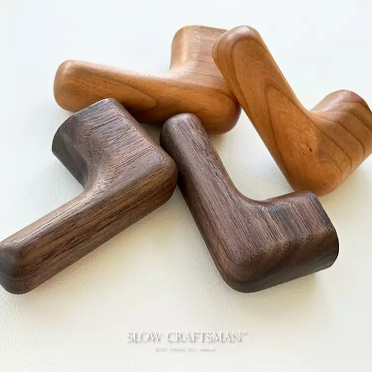 Solid Wood Wall Mount Hook Nordic Minimalist Design