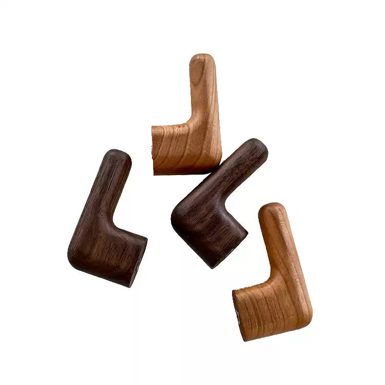 Solid Wood Wall Mount Hook Nordic Minimalist Design