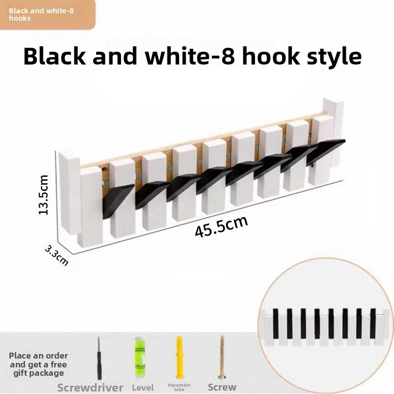 Solid Wood Wall Mounted Coat Hooks
