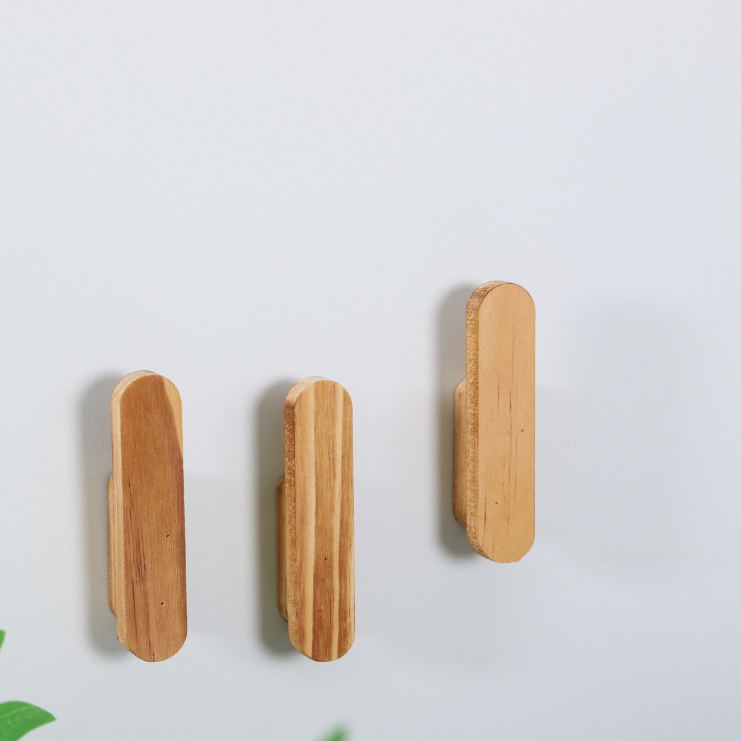 Solid Wood Wall Mounted Storage Rack