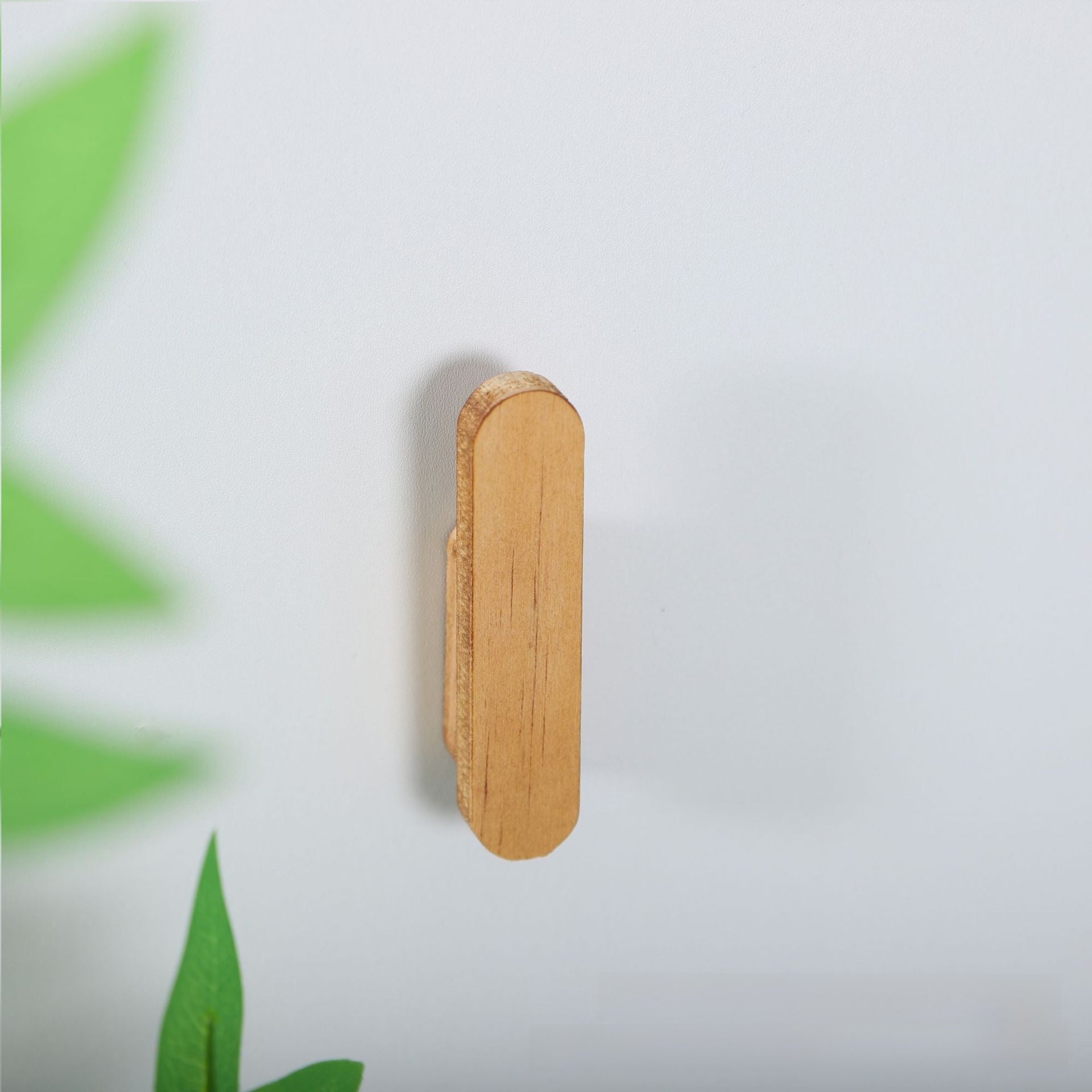 Solid Wood Wall Mounted Storage Rack