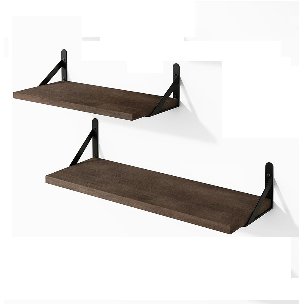 Solid Wood Wall Mounted Storage Shelf