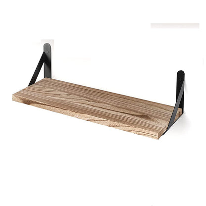 Solid Wood Wall Mounted Storage Shelf
