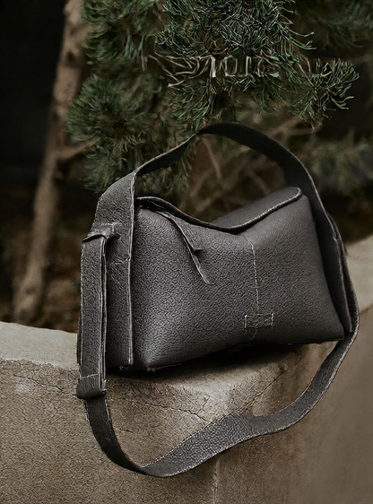 Songmont Eaves Hobo Leather Crossbody Bag