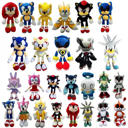 Sonic Plush Toy Q Version Stuffed Doll