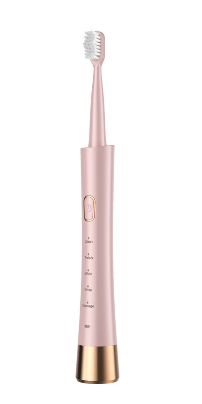 Sonic Rechargeable Electric Toothbrush with Soft Bristles