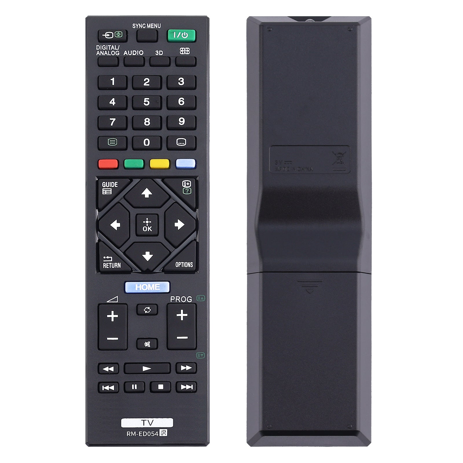 Sony LCD TV Remote Control RM-ED054
