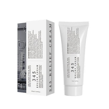 Soothing and hydrating face cream for damaged skin barrier