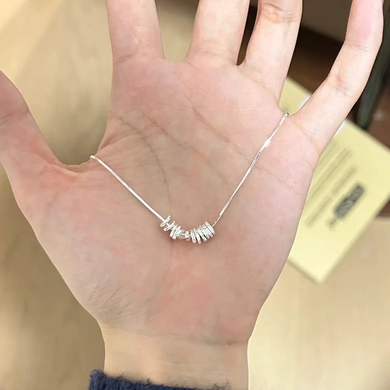 Sophisticated clavicle necklace