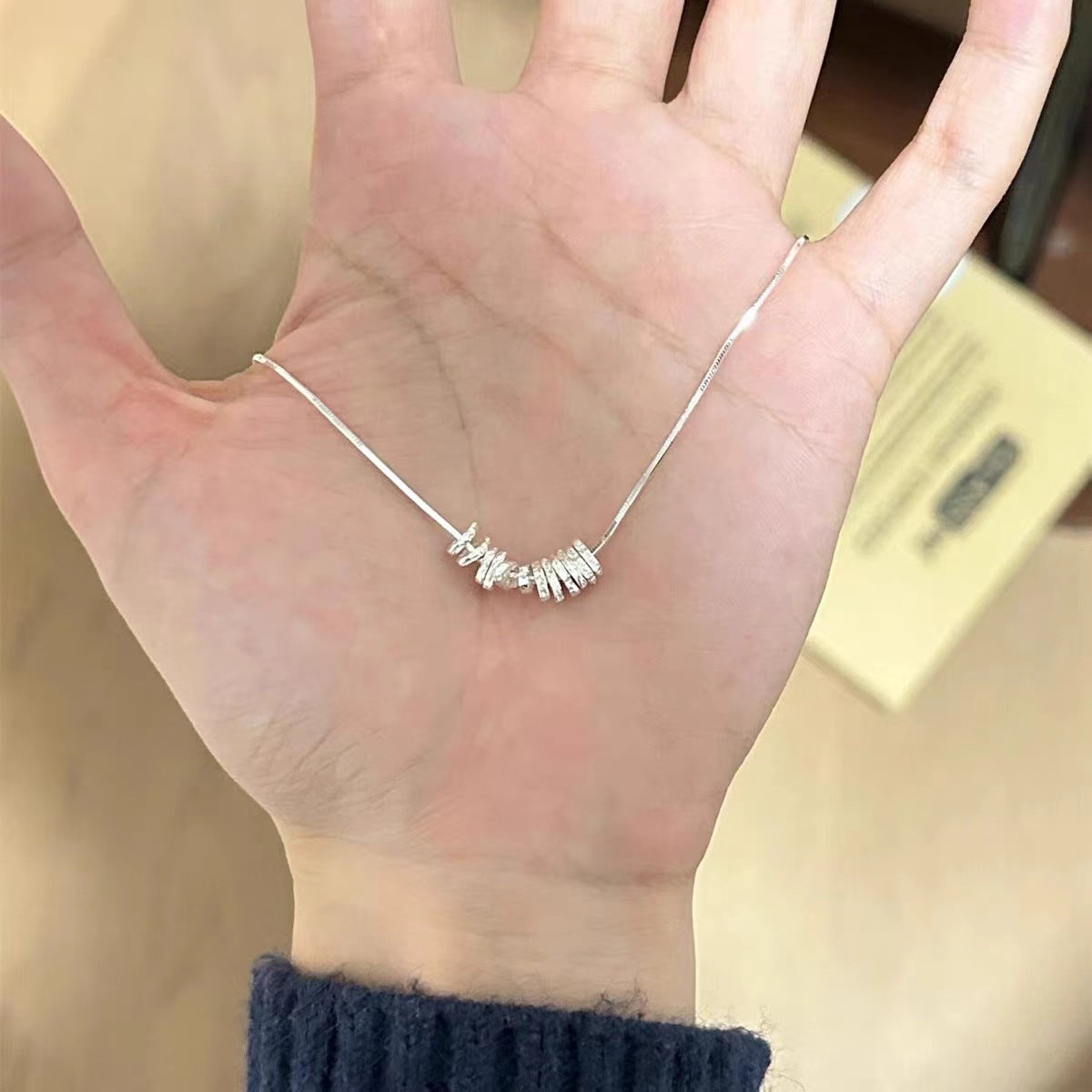 Sophisticated clavicle necklace