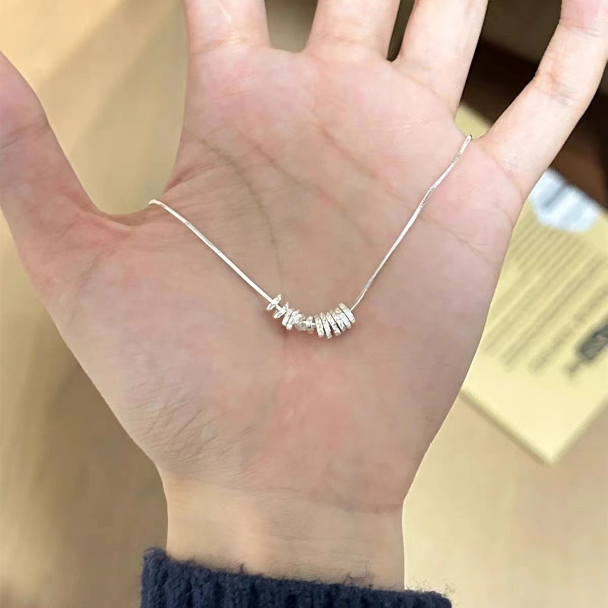 Sophisticated clavicle necklace