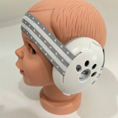 White shell with ash belt