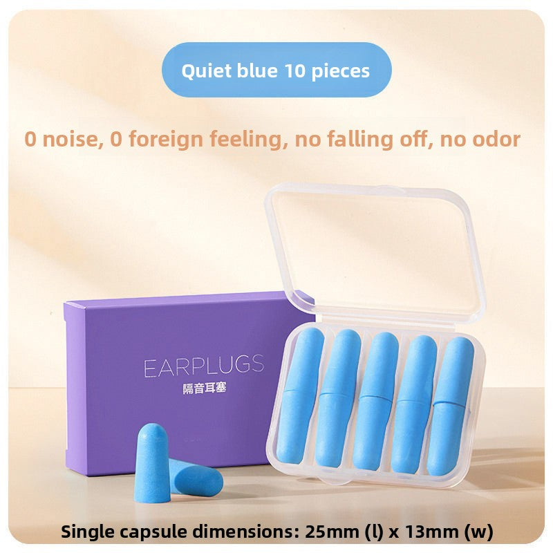 Soundproof silicone earplugs