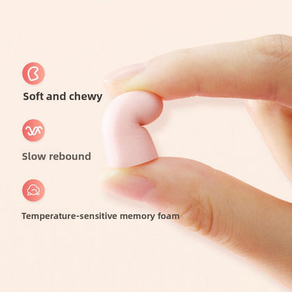 Soundproof silicone earplugs