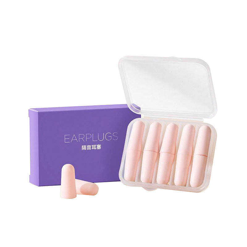 Soundproof silicone earplugs