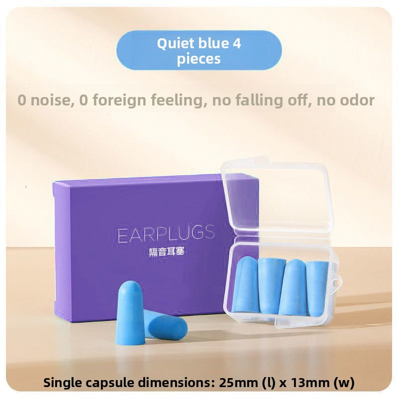 Soundproof silicone earplugs