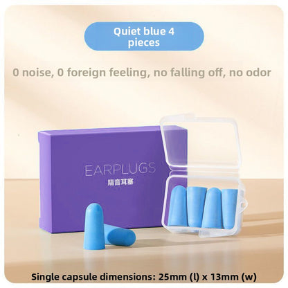 Soundproof silicone earplugs