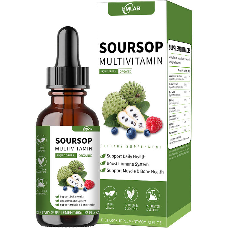 Soursop Graviola Liquid Dietary Supplement