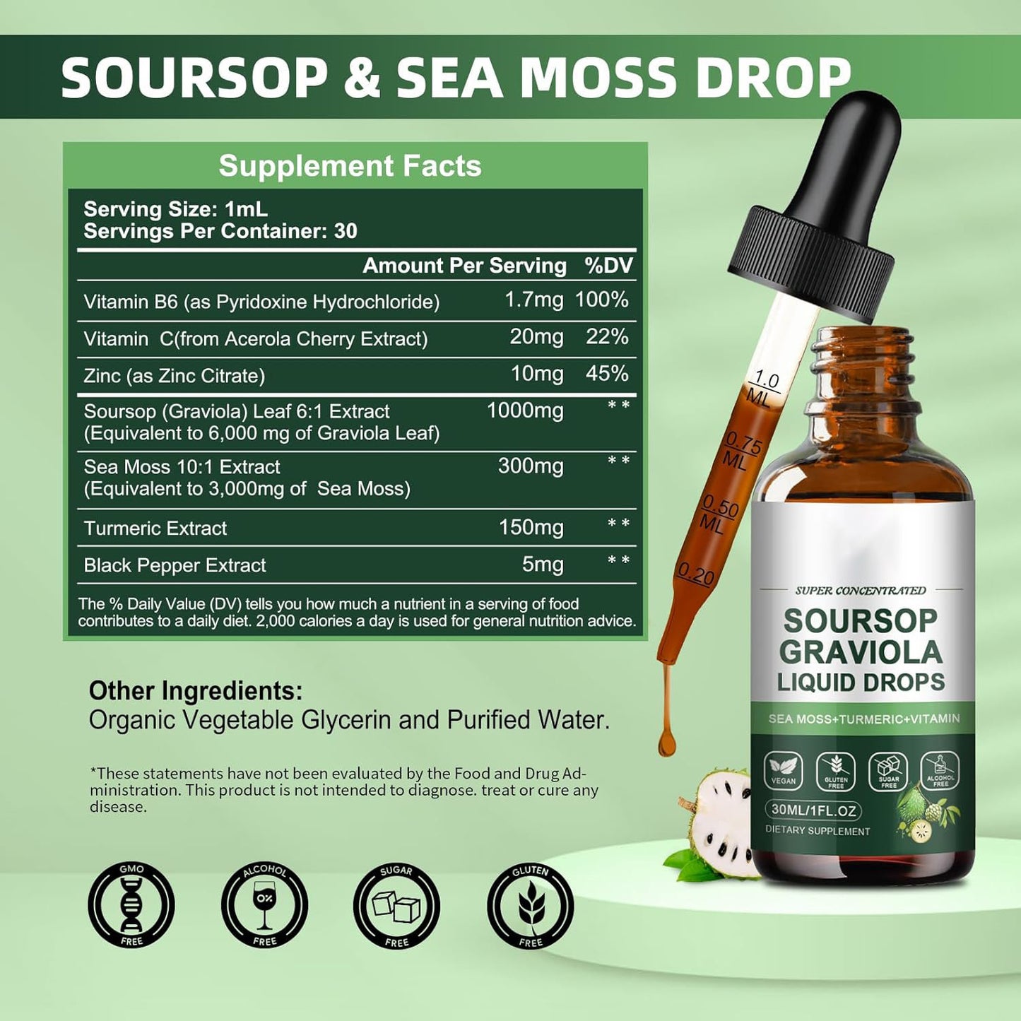 Soursop Leaf Drops