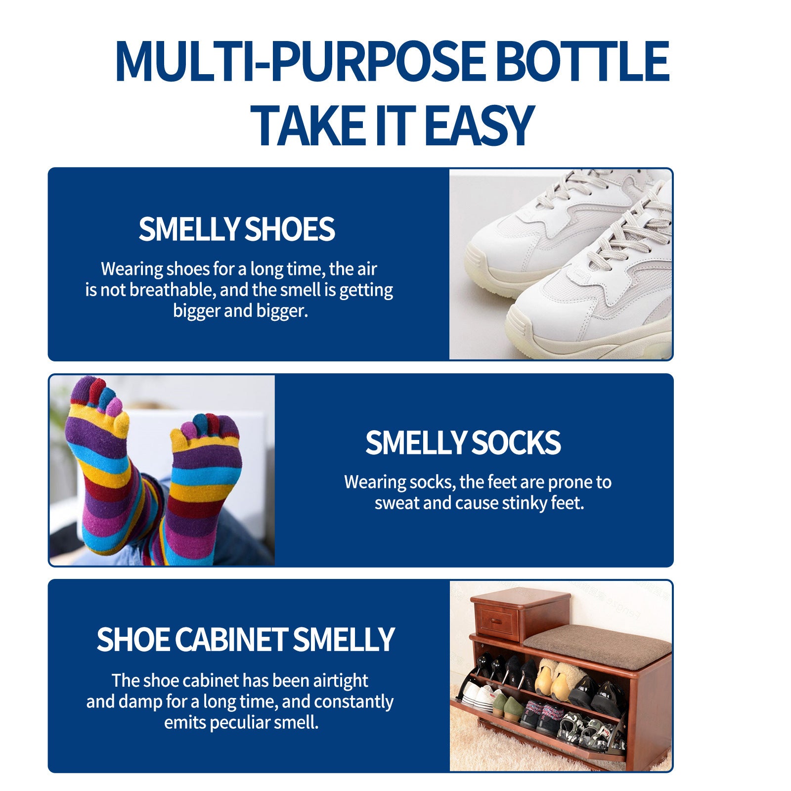 South Moon Shoes and Socks Deodorant Spray Shoes and Socks Clean Sweat Feet Deodorant Dry Shoe Cabinet Refreshener