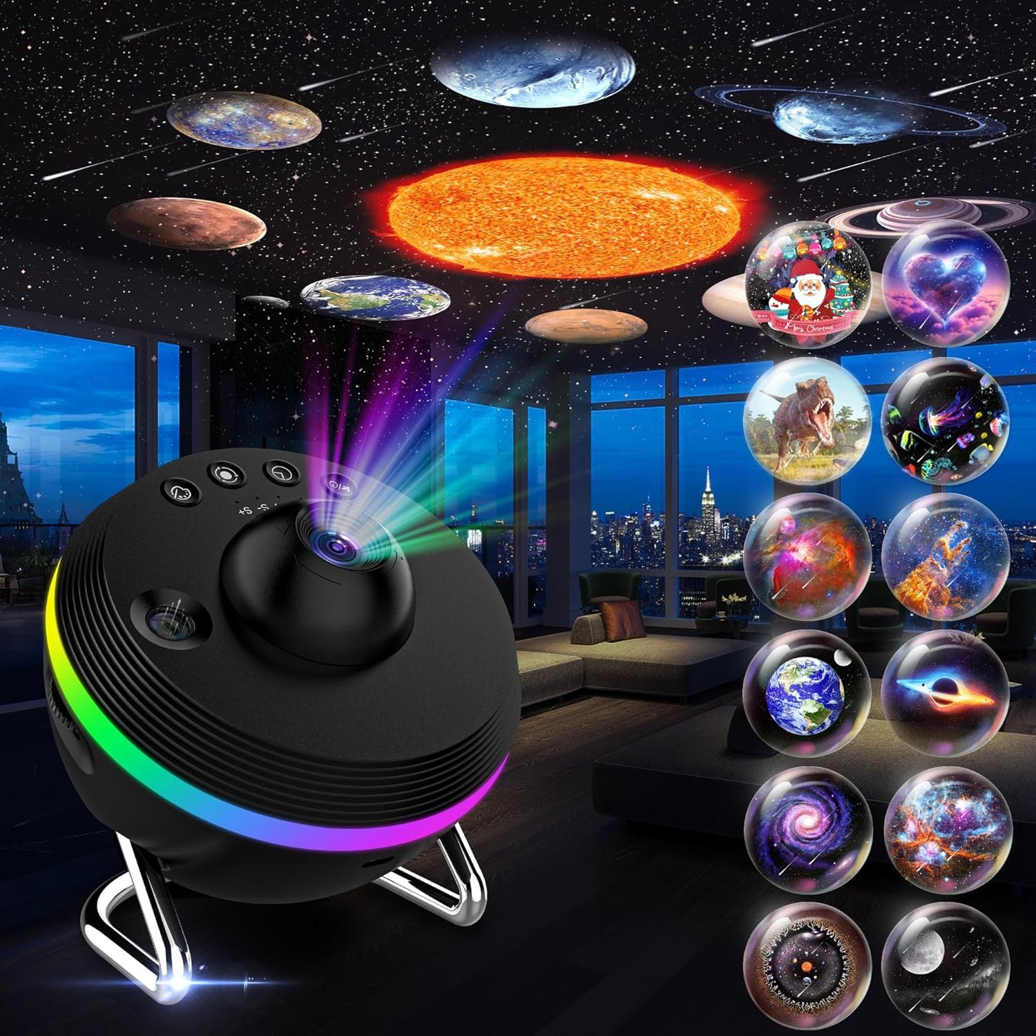 Space Ball Dynamic Meteor Projector Lamp