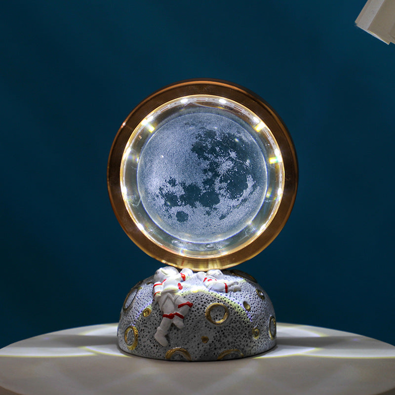 Space Human Figure of the Planet