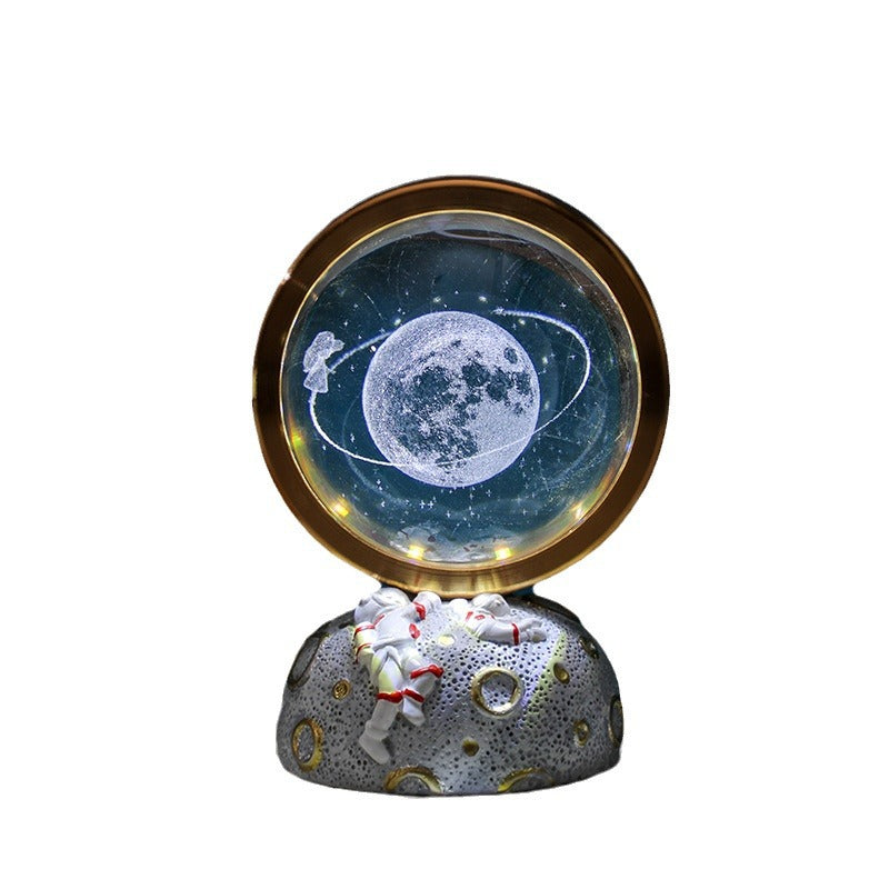 Space Human Figure of the Planet