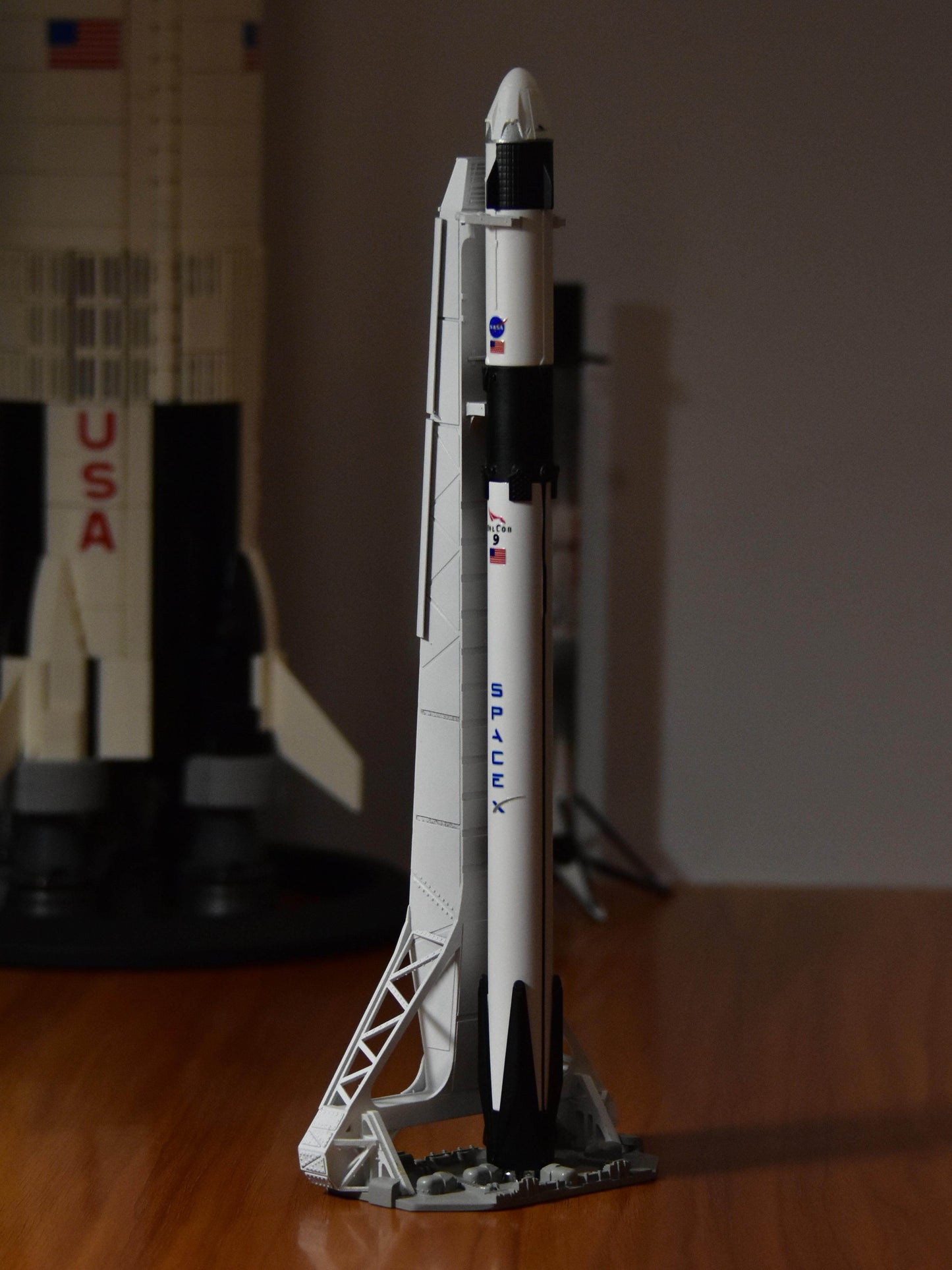 SpaceX Falcon Rocket Model Collection
